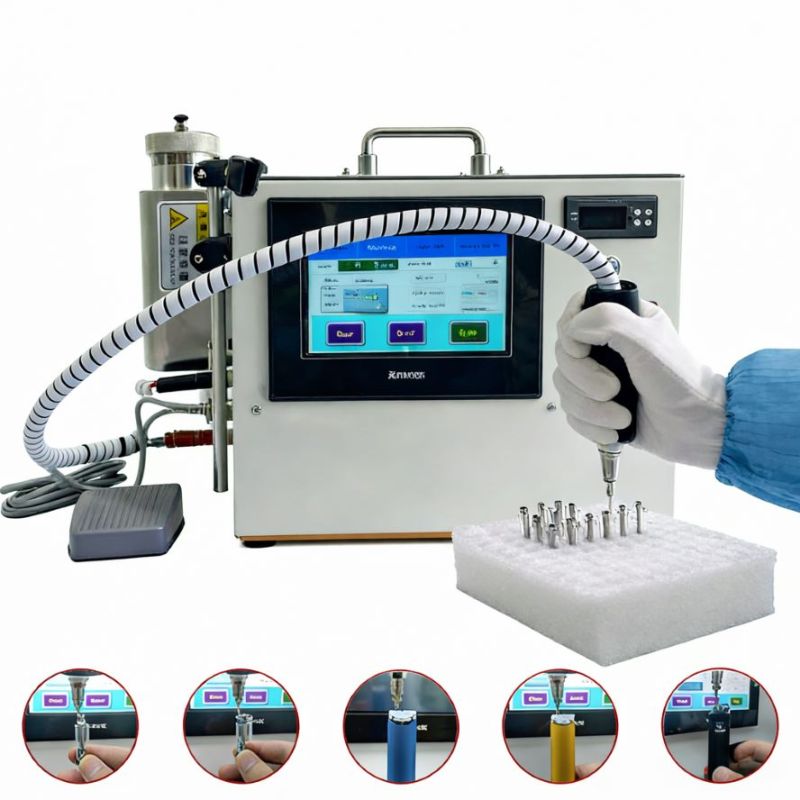 Semi-automatic Vape Filling Machine